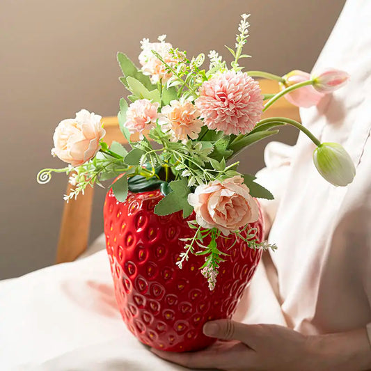 STRAWBERRY VASE