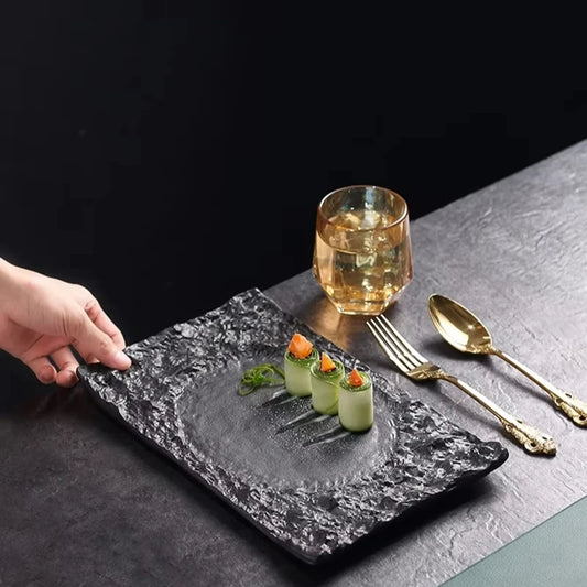 STONE DINING PLATE RETEK