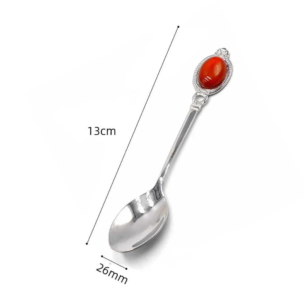 GOLDEN COFFE SPOON ROSE