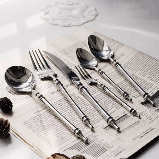 STEEL CUTLERY SET