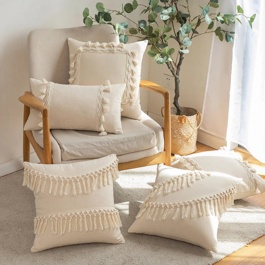 COTTON FAMRHOUSE CUSHIONS