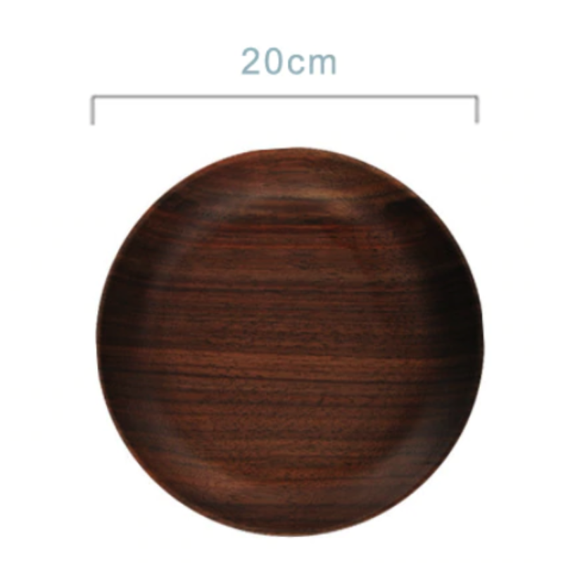 WALNUT WOOD PLATE - Casa Papaya