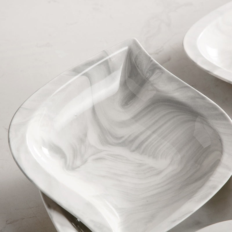 ceramic wavy plate