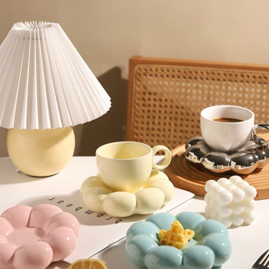 CHROME PUFFY COFFEE MUG