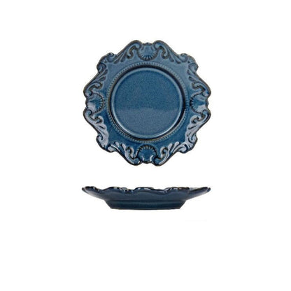 BLUE RELIEF PLATE