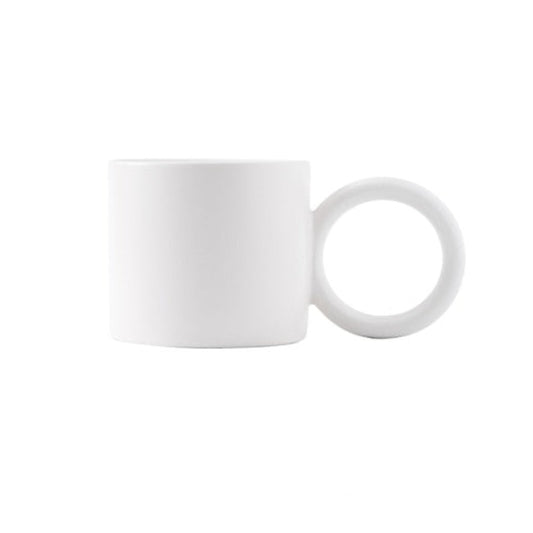 ROUND HANDGRIP CUP - WHITE
