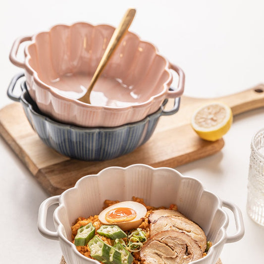 CERAMIC NOODLE BOWL - CASA PAPAYA | HOME