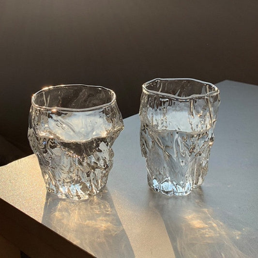 IRREGULAR GLASS CUP