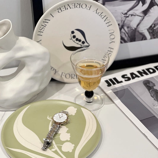 HAPPY FOREVER BAMBOO PLATE