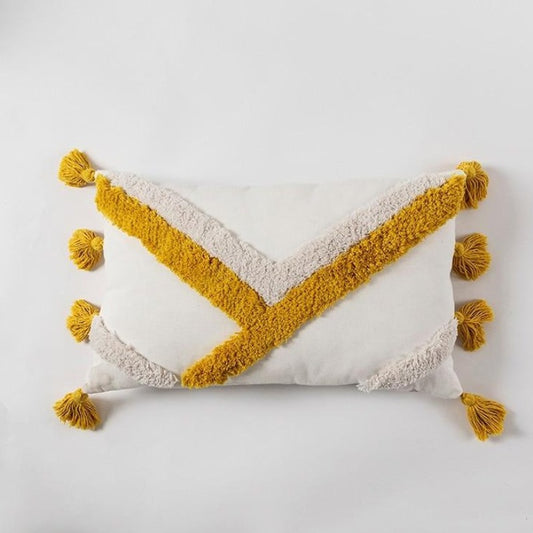 YELLOW CUSHION COVER - Casa Papaya