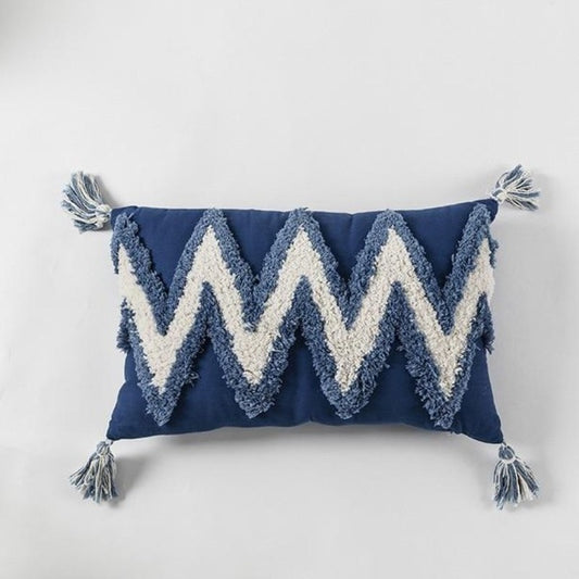 BLUE CUSHION COVER - Casa Papaya