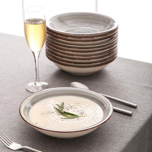 NATURAL GREY BOWL SET - CASA PAPAYA | HOME