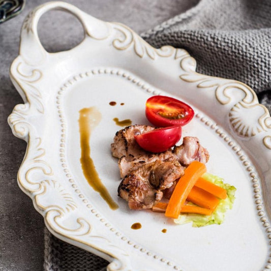 OVAL CERAMIC TRAY - CASA PAPAYA | HOME