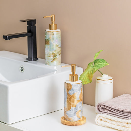 CLOUD CERAMIC SOAP DISPENSER - CASA PAPAYA | HOME