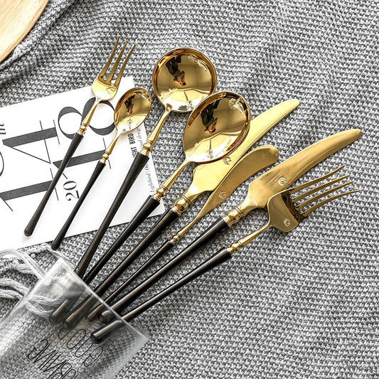 FLATWARE CUTLERY SET - CASA PAPAYA | HOME