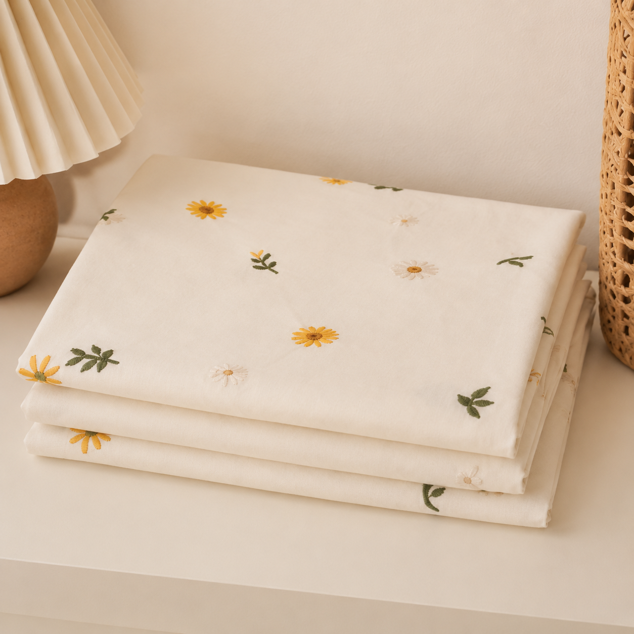 EMBROIDERY TABECLOTH SUNFLOWER