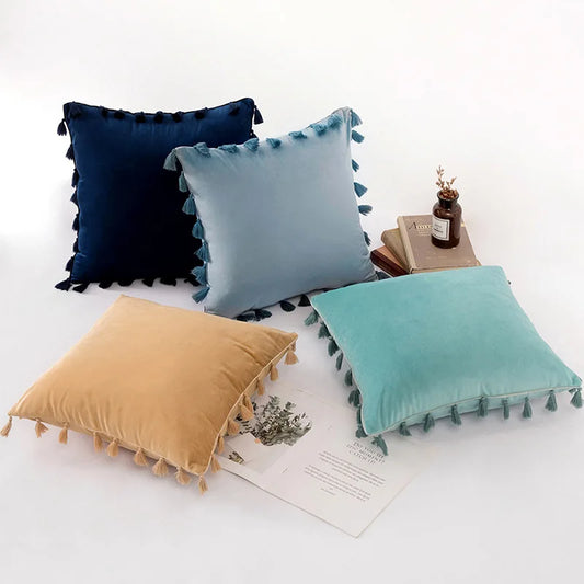 VELVET CUSHIONS