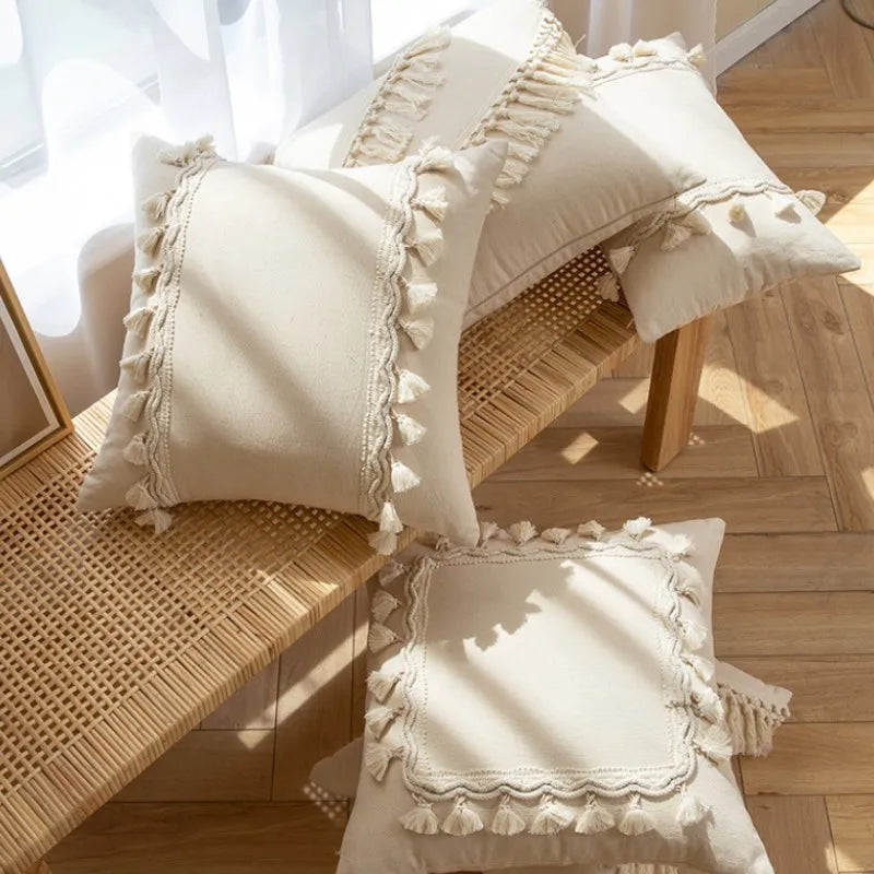COTTON FAMRHOUSE CUSHIONS