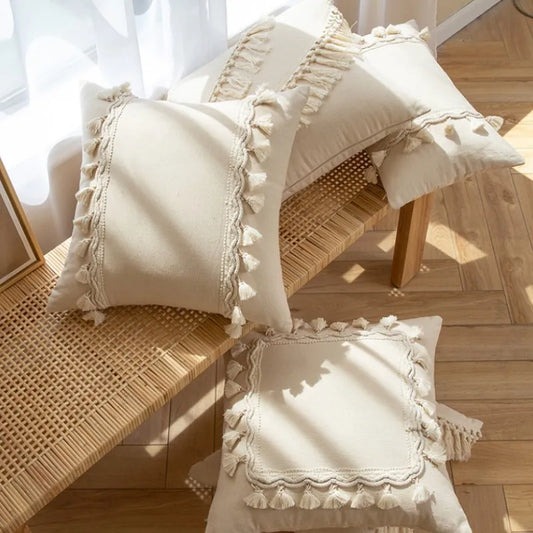 COTTON FAMRHOUSE CUSHIONS
