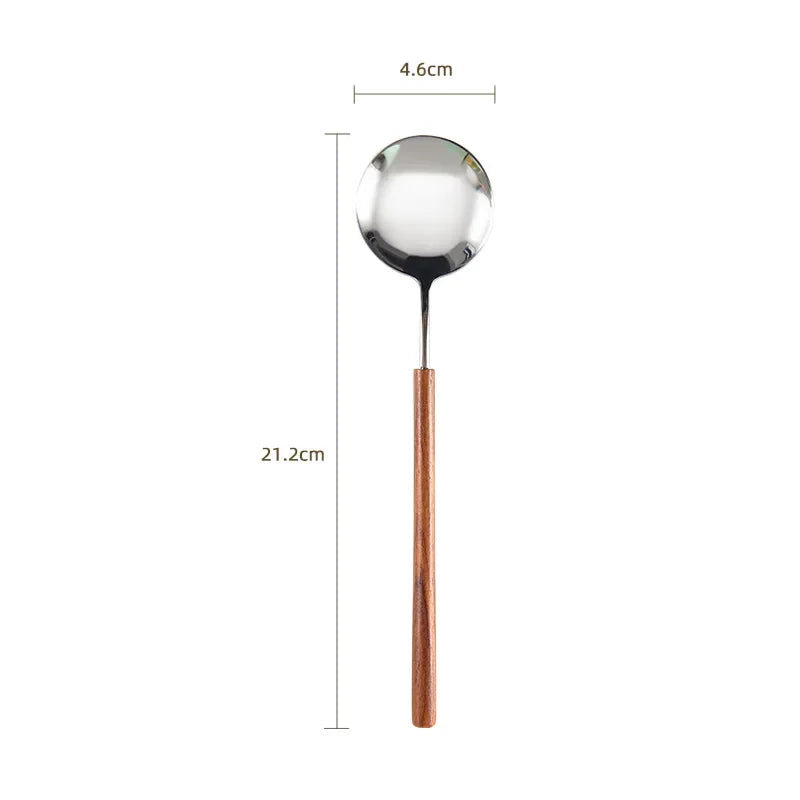 ROSEWOOD CUTLERY SET