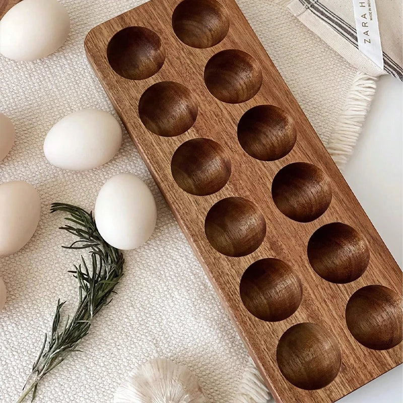 WOODEN EGG STORAGE