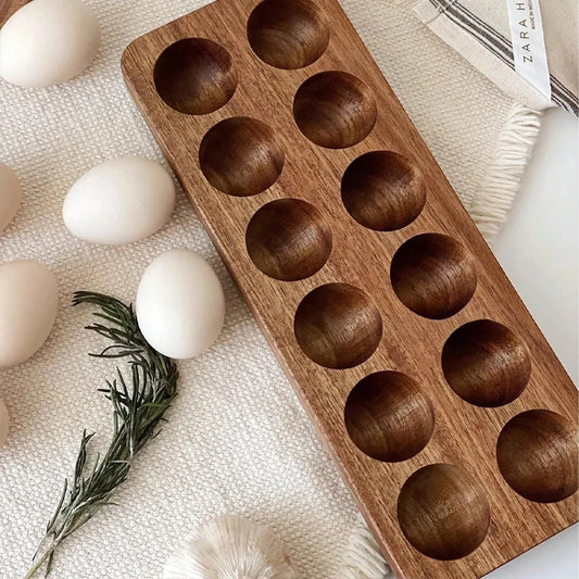 WOODEN EGG STORAGE