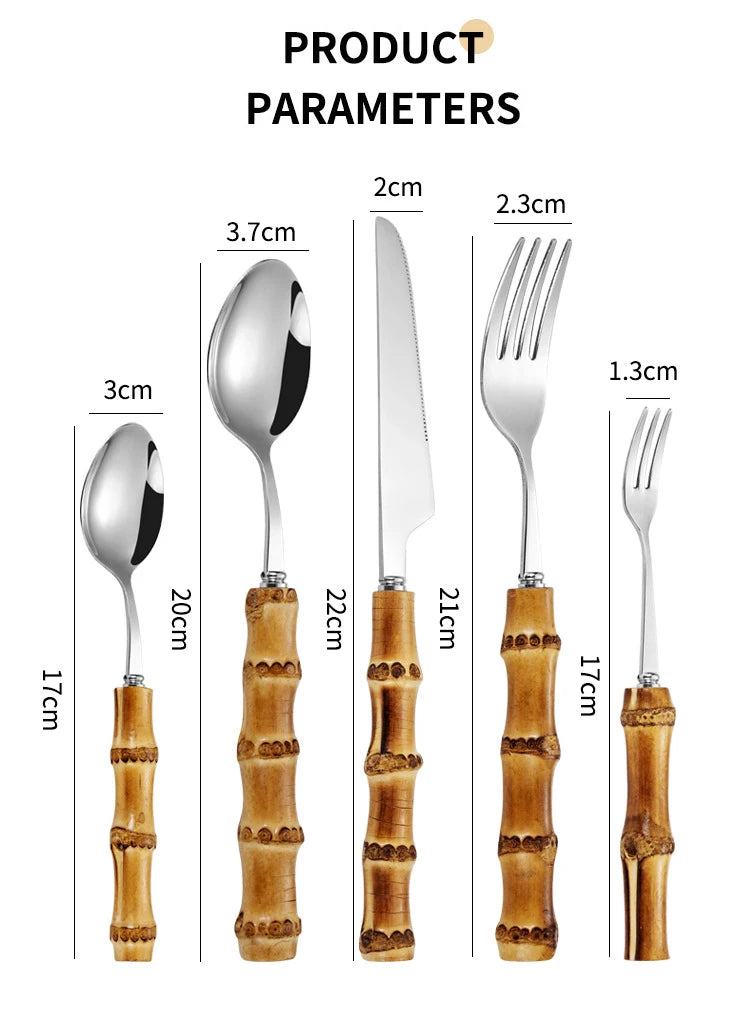 BAMBOO CUTLERY SET