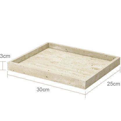 TRAVERTINE BATHROOM SET SQUARE