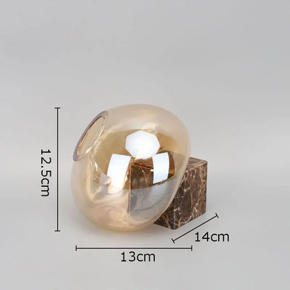 BOWL GLASS VASE