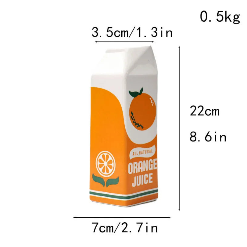 ORANGE JUICE VASE