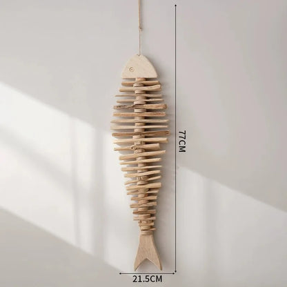 HANGIN FISH WOOD