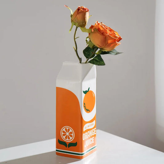ORANGE JUICE VASE