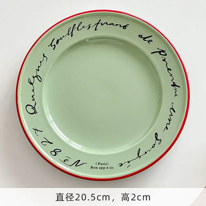 LETTER PLATES