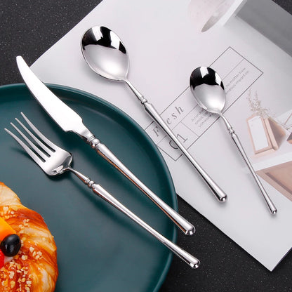 SILVER CUTLERY SET