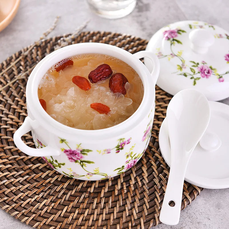 FLOWER STEW POT