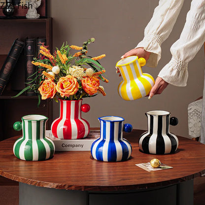 STRIPE VASES SMALL