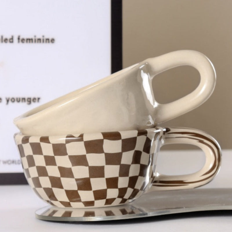 CHESSBOARD MUG