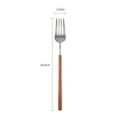 ROSEWOOD CUTLERY SET