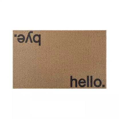 hello.bye. DOORMAT