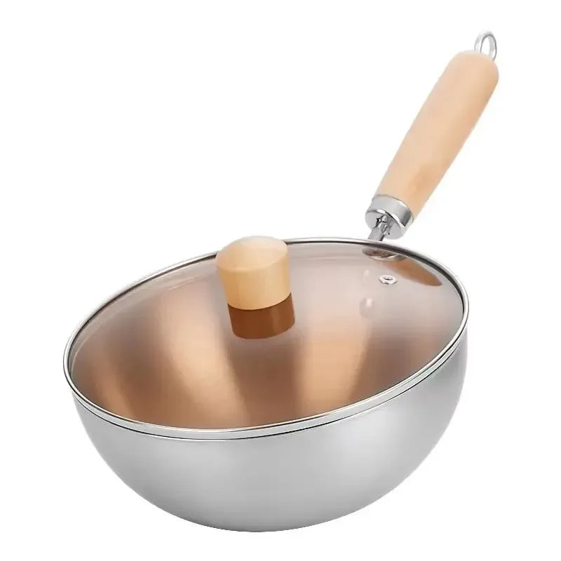 STEEL WOK WOOD