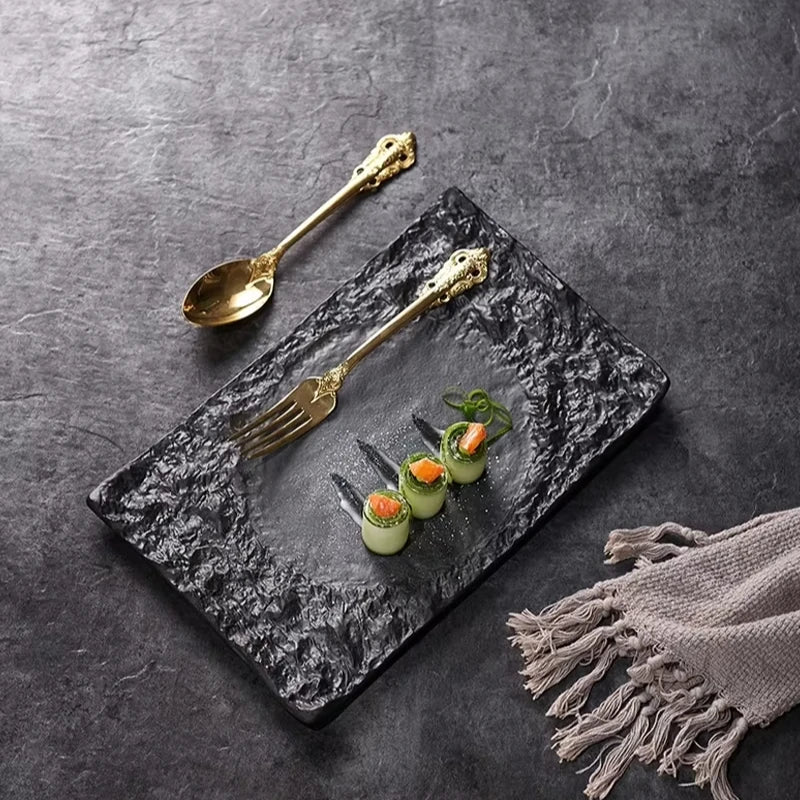 STONE DINING PLATE RETEK