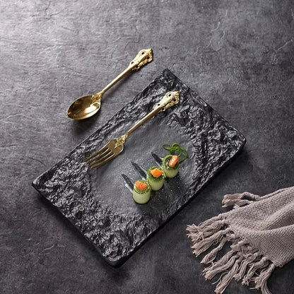 STONE DINING PLATE RETEK