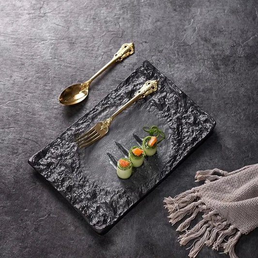 STONE DINING PLATE RETEK
