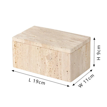 TRAVERTINE BOX