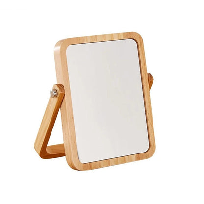 MIRROR WOOD FRAME LIGHT