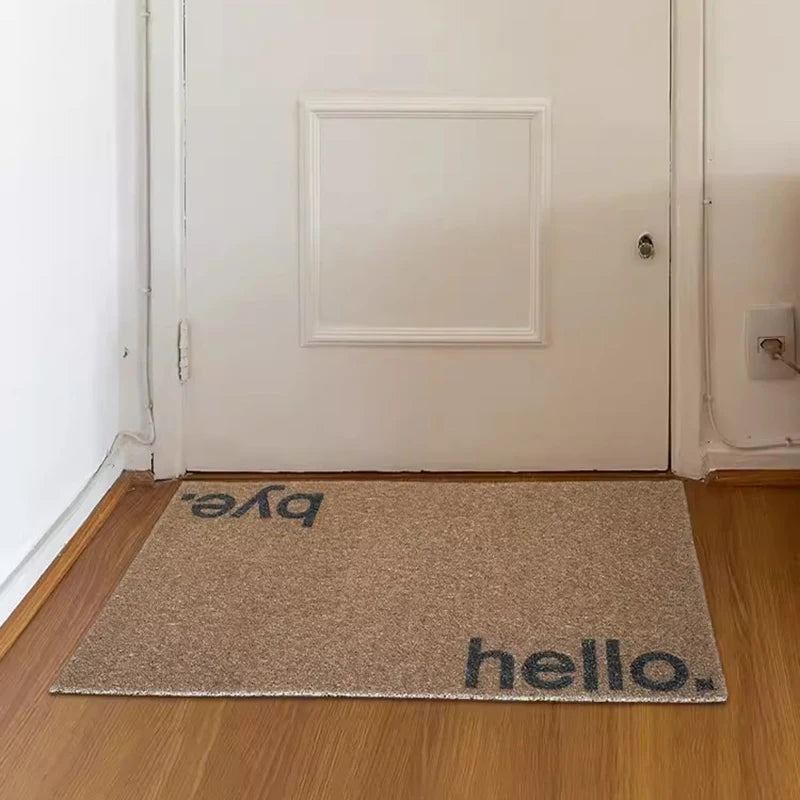 hello.bye. DOORMAT