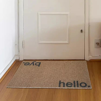 hello.bye. DOORMAT
