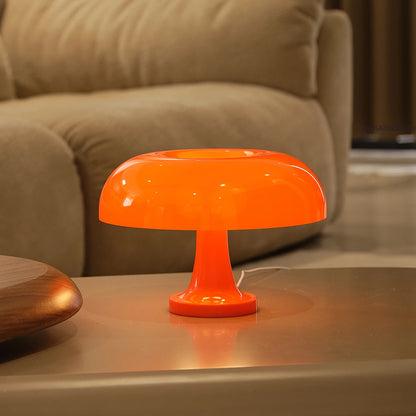 MUSHROOM LAMP ORANGE