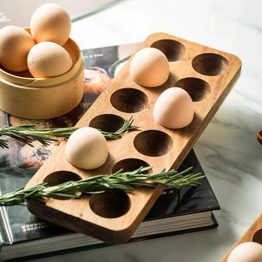 WOODEN EGG STORAGE