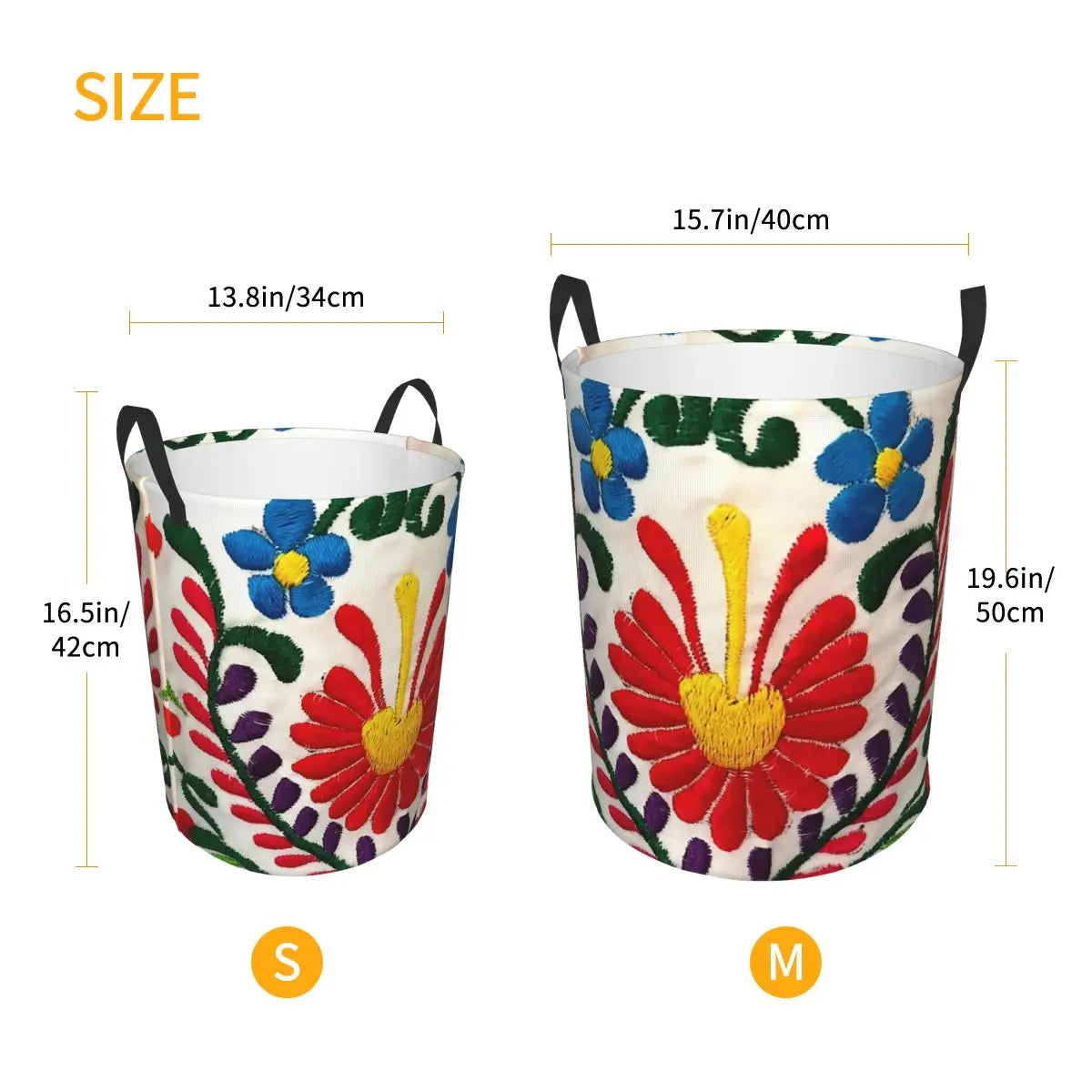 COLORFUL LAUNDRY BASKET